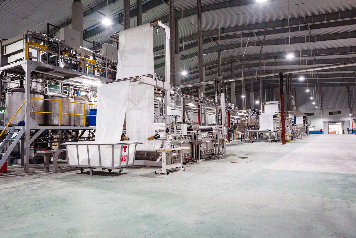 Nhà máy hoàn tất - Vải Thun Cao Cấp Sagotex - Công Ty Cổ Phần Dệt May Sài Gòn 8X